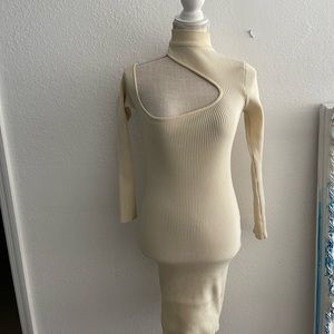 Pretty little things cream dress